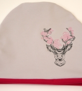 Hat &quot;Deer'' white