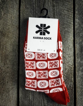 Socks "Light" red