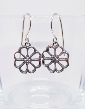 Silver earrings "Sun Sign"