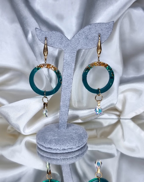 Magic earrings &quot;Dream ring&quot;