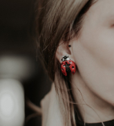 Earrings &quot;Ladybugs&quot;