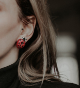 Earrings &quot;Ladybugs&quot;