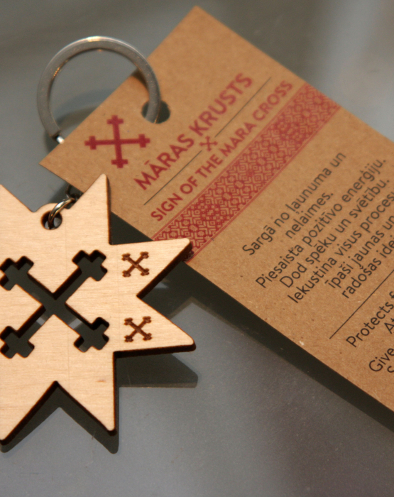 Key ring &quot;Sign of the Mara cross&quot;