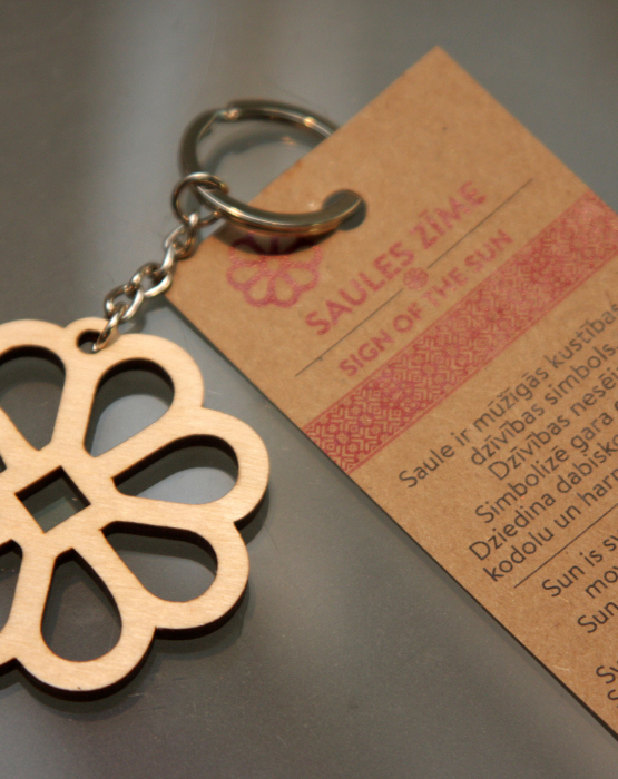 Key ring &quot;Sign of the sun&quot;