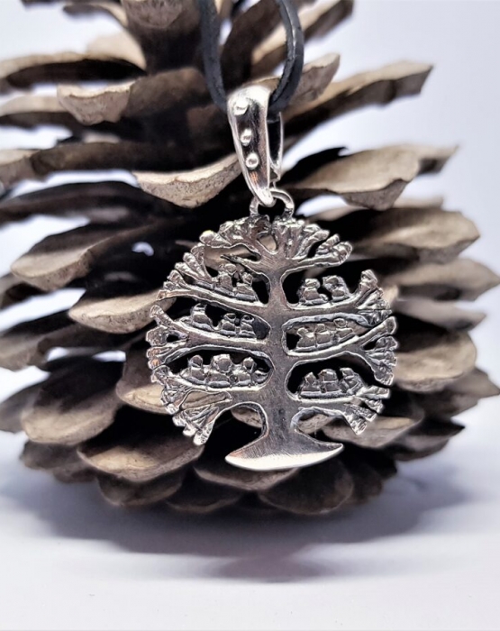 Silver pendant &quot;Ancestral tree&quot;