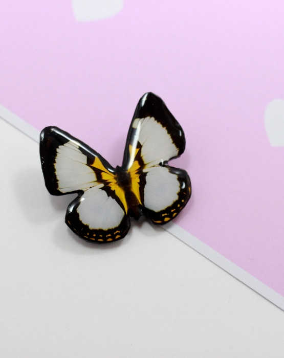 Brooch &quot;Colorful butterfly&quot;